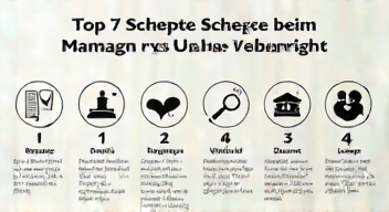 Das sind die Top 7 Schritte beim Umgang mit Urheberrecht